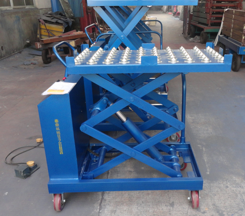 电动滚珠平台车