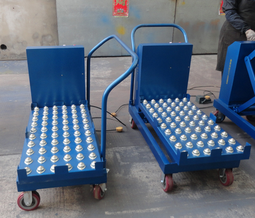 电动滚珠平台车"